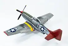 North American P-51D Mustang. Kit A01004 from 2012