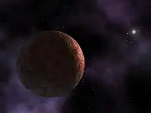 Artist's impression of 90377 Sedna