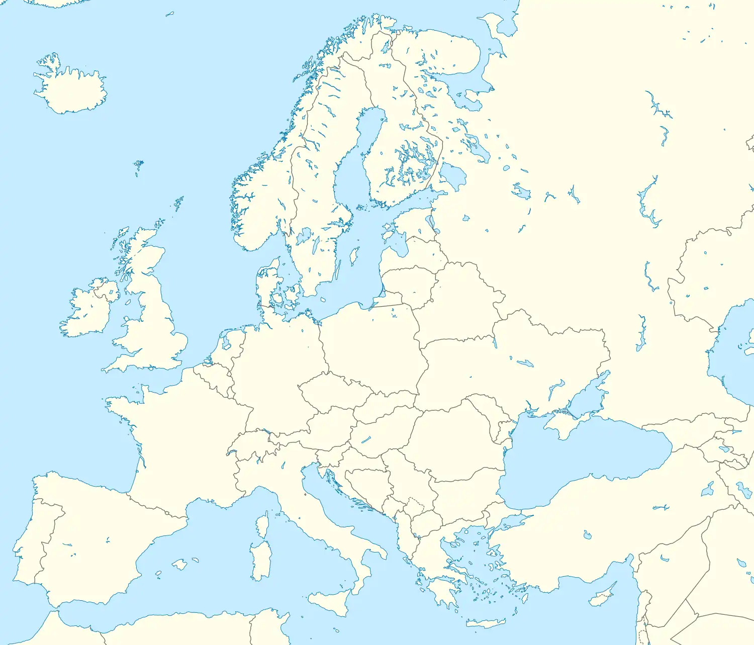 Helsinki is located in Europe