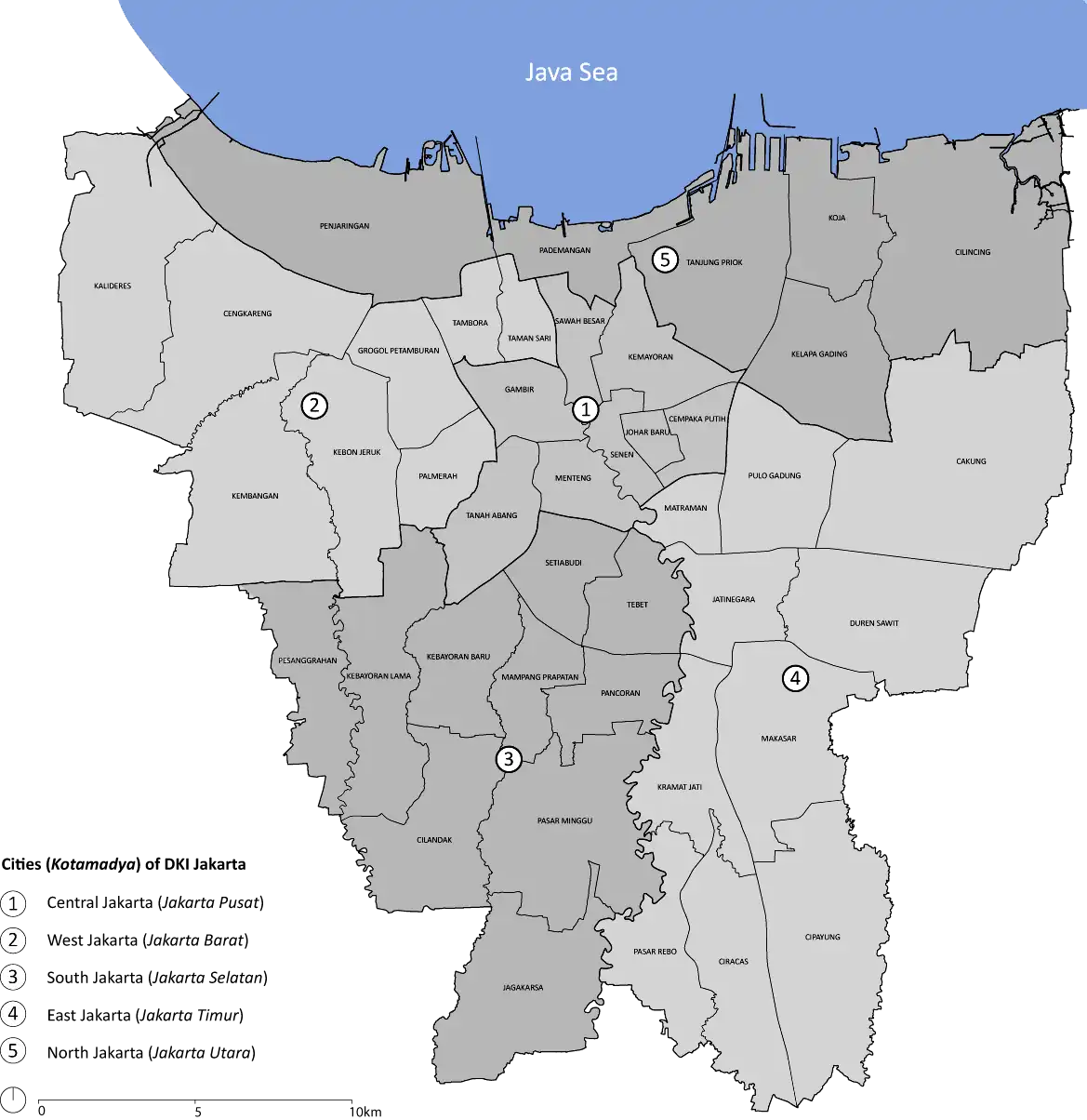 LIPIA is located in Jakarta
