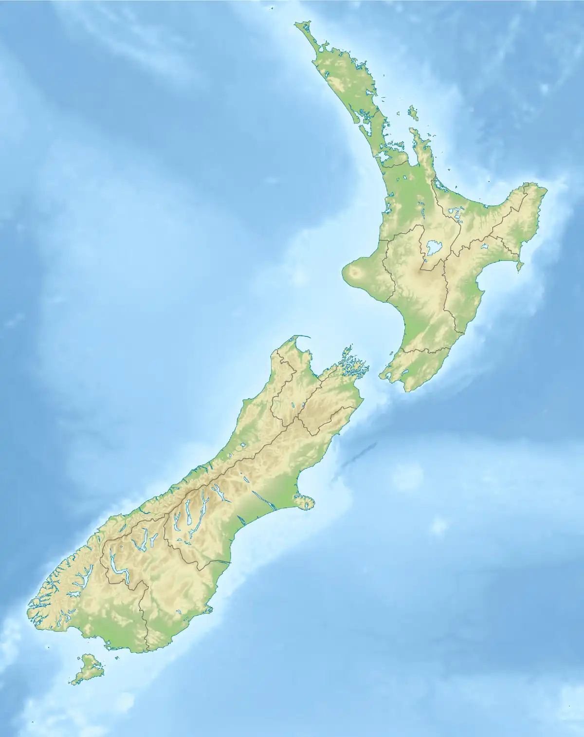 Location of Tamatea