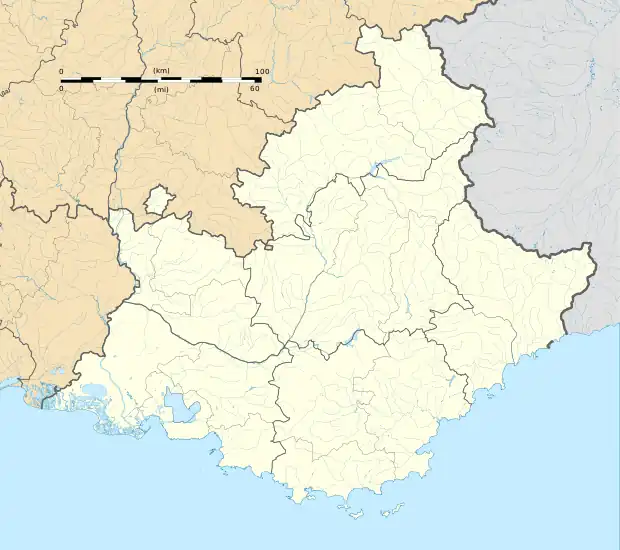 Grillon is located in Provence-Alpes-Côte d'Azur