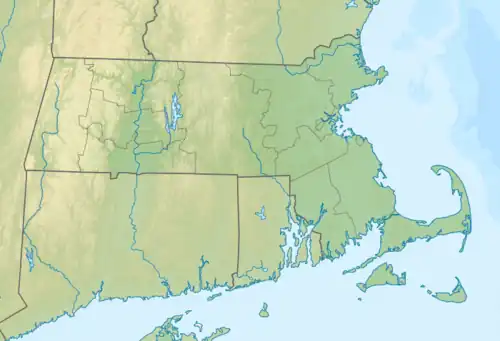 Cape Cod Rail Trail is located in Massachusetts