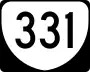 State Route 331 marker